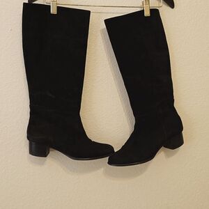 Joie Black Suede Boots 38